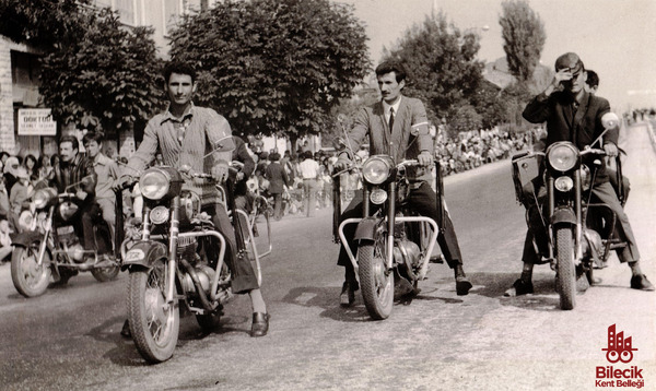 Bilecik'te Gezen Motorcular