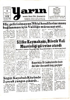 Yarın 6 Kasım 1976 Sayı 3466