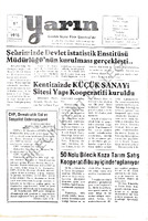 Yarın Gazetesi 17 Aralık 1976 Sayı 3498