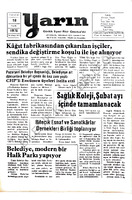 Yarın Gazetesi 18 Aralık 1976 Sayı 3499