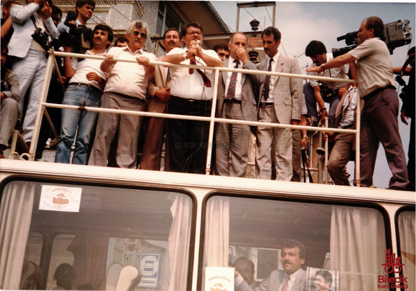  Turgut Özal’ın Bilecik’te Seçim Çalışmaları