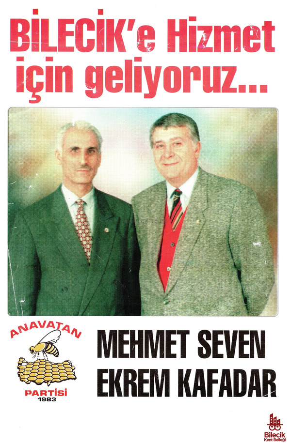 Mehmet Seven ANAVATAN Partisi Seçim Broşürü