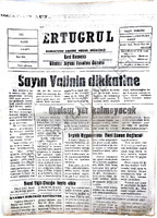 Ertuğrul Gazetesi 09 Aralık 1975 Sayı 2086