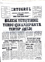 Ertuğrul Gazetesi 24 Kasım 1975 Sayı 2074