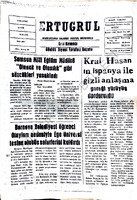 Ertuğrul Gazetesi 15 Kasım 1975 Sayı 2069