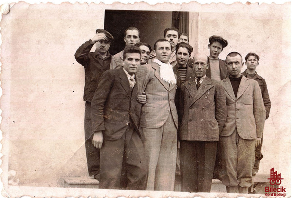 Bilecik Devlet Demir Yolları Personeli Hatıra Fotoğrafı