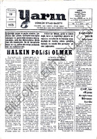 Yarın Gazetesi 19 Kasım 1975 Sayı 3189