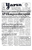 Yarın Gazetesi 10 Ekim 1978 Sayı 4051