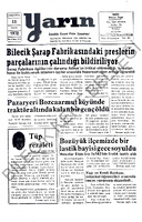 Yarın Gazetesi 11 Ekim 1978 Sayı 4052
