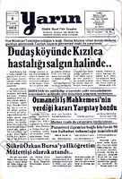 Yarın Gazetesi 6 Kasım 1978 Sayı 4074
