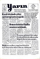 Yarın Gazetesi 18 Kasım 1978 Sayı 4082