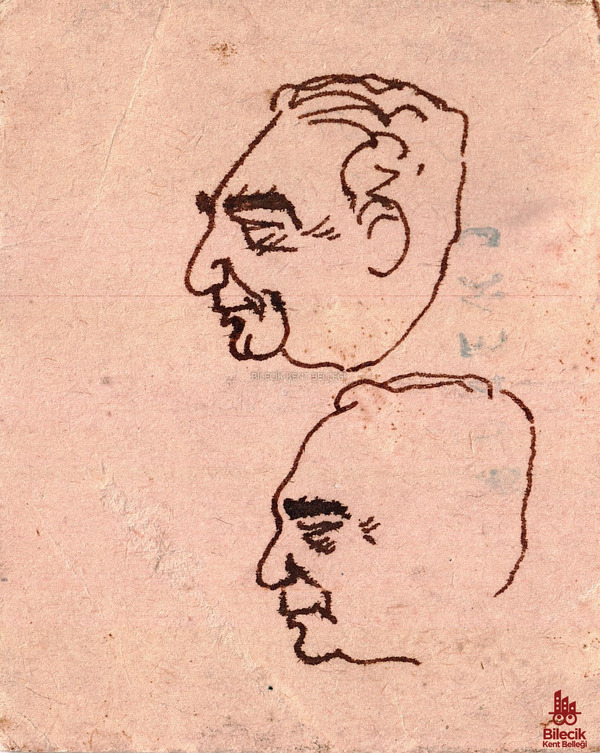 Necmi Kadıoğlu'nun Bir Karikatürü