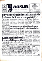 Yarın Gazetesi 5 Aralık 1978 Sayı 4096