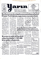 Yarın Gazetesi 12 Aralık 1978 Sayı 4102