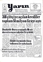 Yarın Gazetesi 19 Aralık 1978 Sayı 4108