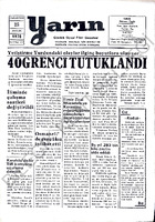 Yarın Gazetesi 25 Aralık 1978 Sayı 4113