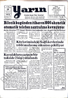 Yarın Gazetesi 29 Aralık 1978 Sayı 4117