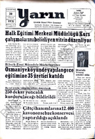 Yarın Gazetesi 30 Aralık 1978 Sayı 4118