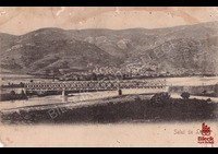 Osmaneli (Lefke) Manzarası ve Tren Yolu Köprüsü