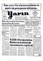 Yarın Gazetesi 1 Ocak 1979 Sayı 4119