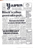 Yarın Gazetesi 2 Ocak 1979 Sayı 4120