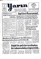 Yarın Gazetesi 3 Ocak 1979 Sayı 4121