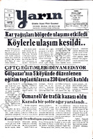Yarın Gazetesi 5 Ocak 1979 Sayı 4123