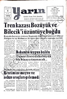 Yarın Gazetesi 8 Ocak 1979 Sayı 4125