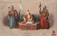 Kostümler Kartpostal Serisinden Osman Gazi