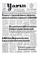 Yarın Gazetesi 10 Ocak 1979 Sayı 4127