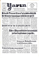 Yarın Gazetesi 11 Ocak 1979 Sayı 4128