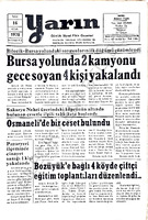 Yarın Gazetesi 16 Ocak 1979 Sayı 4132