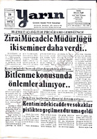 Yarın Gazetesi 20 Ocak 1979 Sayı 4136