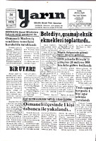 Yarın Gazetesi 24 Ocak 1979 Sayı 4139