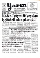 Yarın Gazetesi 25 Ocak 1979 Sayı 4140