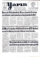 Yarın Gazetesi 8 Şubat 1979 Sayı 4152