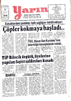 Yarın Gazetesi 17 Şubat 1979 Sayı 4160