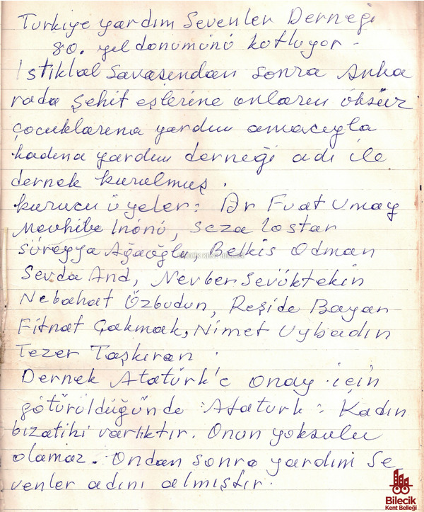 Öğretmen Semiha Göncü'nün Kaleminden 