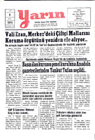 Yarın Gazetesi 6 Mart 1979 Sayı 4175