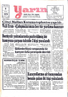 Yarın Gazetesi 8 Mart 1979 Sayı 4177
