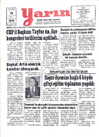 Yarın Gazetesi 28 Mart 1979 Sayı 4194