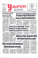 Yarın Gazetesi 4 Nisan 1979 Sayı 4200