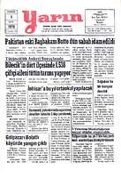 Yarın Gazetesi 5 Nisan 1979 Sayı 4201