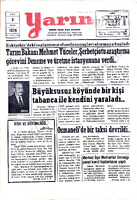 Yarın Gazetesi 6 Nisan 1979 Sayı 4202