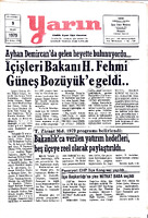 Yarın Gazetesi 9 Nisan 1979 Sayı 4204