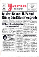 Yarın Gazetesi 10 Nisan 1979 Sayı 4205