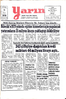 Yarın Gazetesi 11 Nisan 1979 Sayı 4206