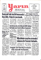 Yarın Gazetesi 25 Nisan 1979 Sayı 4218