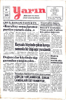 Yarın Gazetesi 31 Mayıs 1979 Sayı 4249