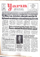 Yarın Gazetesi 21 Haziran 1979 Sayı 4267